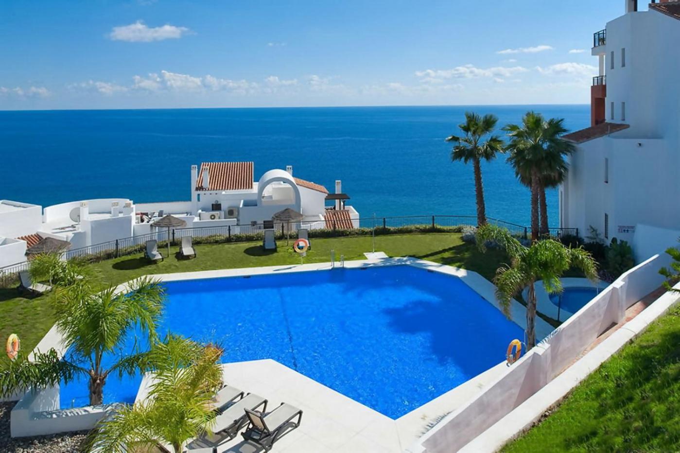 Apartamento Con Impresionantes Vistas Al Mar Torrox Exterior photo